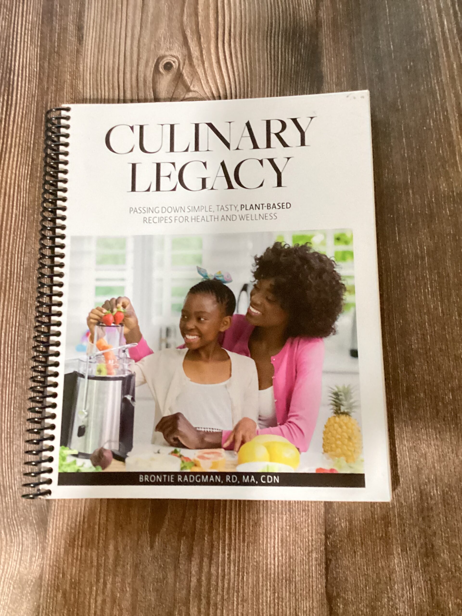 Culinary Legacy by Brontie Eudora Swanston-Radgman Spiral Kitchen Edition